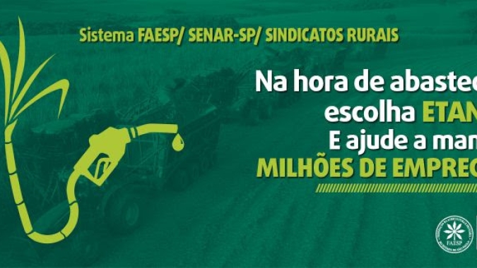 Campanha estimula consumo de etanol durante a pandemia