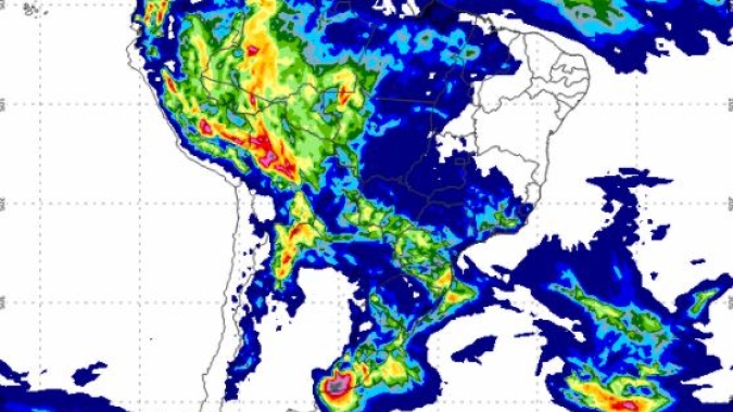 Climatempo: Ar úmido e quente favorece temporais por quase todo o Brasil nesta 4ª feira