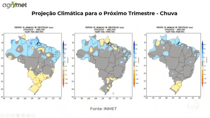 Com previsão de chuva apenas para o fim de maio, condição da safrinha ainda é muito preocupante, avalia Paulo Sentelhas
