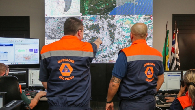 Defesa Civil alerta para temporais e ventos de até 90 km/h em São Paulo