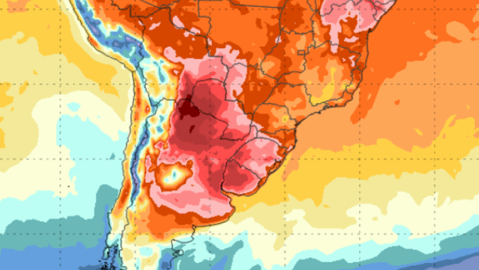 Típico de verão: Temperaturas podem se aproximar dos 40ºC em áreas produtoras sem deixar chuvas de lado