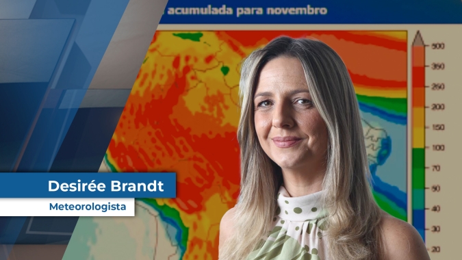 Novembro deve trazer boas chuvas em grande parte do país como SP, MS, PR, GO e MT