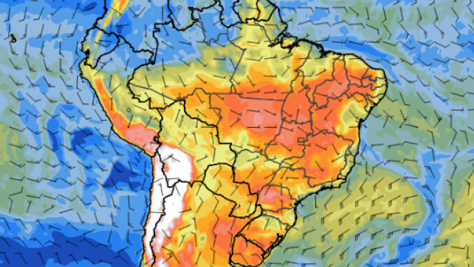 Inmet: Área com baixa umidade no Brasil aumenta nos próximos dias, com impacto em 14 estados