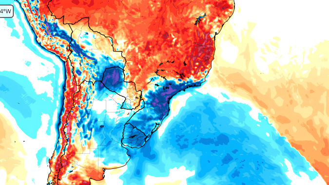 Sul registra geada, e frio avança para o Sudeste enquanto tempo quente segue no Brasil Central