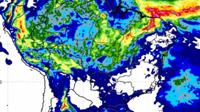 Semana começa quente e com pancadas de chuva pelo BR; nova frente fria avança pelo Sul