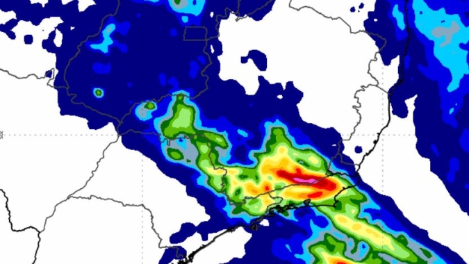 Região Central continua com previsão de chuva e Minas Gerais pode ter mais um dia de granizo