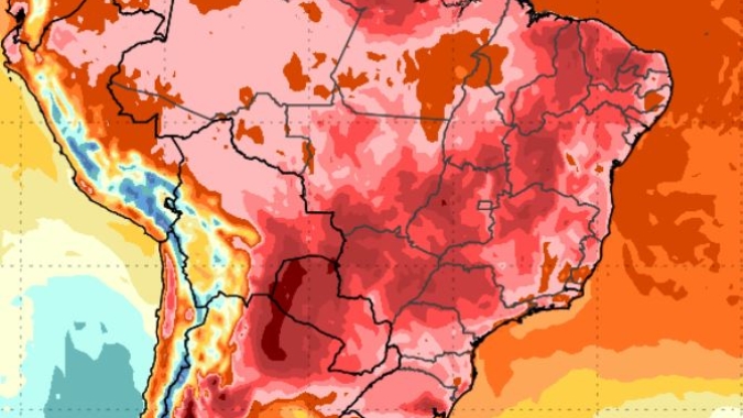 Onda de calor: Temperatura começa subir nesta quinta-feira (14) e derruba a umidade em todo Brasil