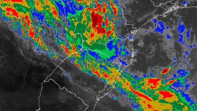 Sul do Brasil tem mais um dia de instabilidade e alerta para tempestades nesta 4ª feira