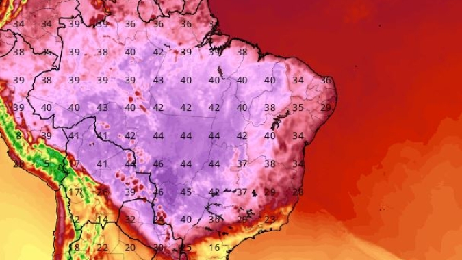 Cadê a chuva? Modelos mostram nova onda de calor no Centro-Oeste e Sudeste do Brasil