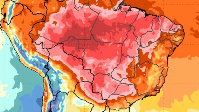 Previsão: Terça-feira com alerta de baixa umidade do ar e temperaturas mais elevadas em boa parte do BR