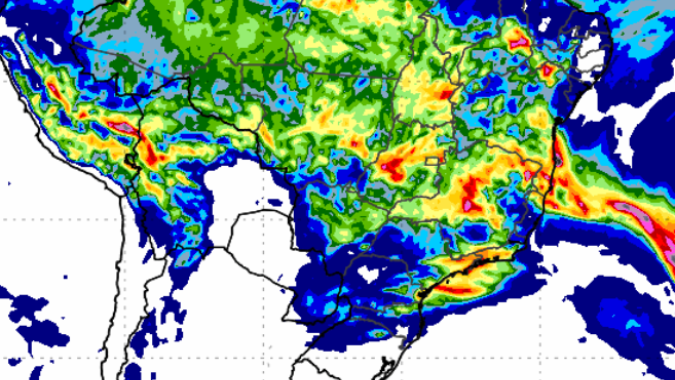 Formação de nova ZCAS coloca Norte e Nordeste do Brasil em alerta para chuvas fortes