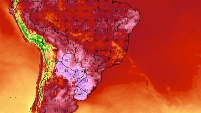 Nada de água: Áreas de grãos no RS podem ter temperaturas batendo 40ºC nos próximos dias