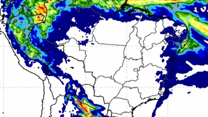 Inmet: Entrada de frente fria deixa parte do RS em estado de alerta para chuvas intensas