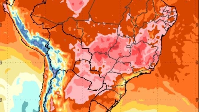 Semana começa com temperaturas elevadas e pancadas de chuva pelo país