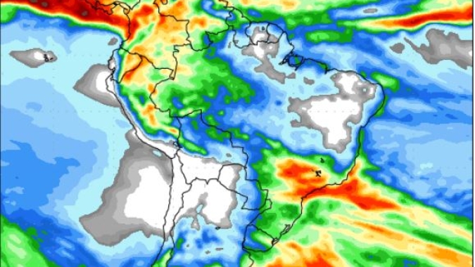 Frente fria vai quebrar parte do bloqueio atmosférico na primeira semana de agosto