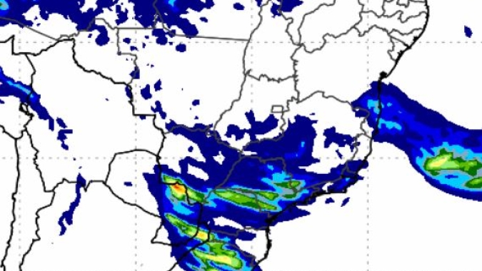 Inmet emite alerta para chuvas intensas para várias regiões produtoras nesta 6ª feira