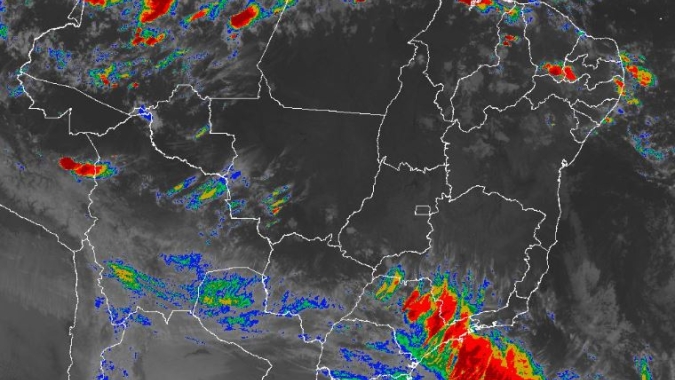 Frente chega no Sudeste e Centro-Oeste, mas com alívio para poucas áreas; Chuva persiste no PR e no Nordeste