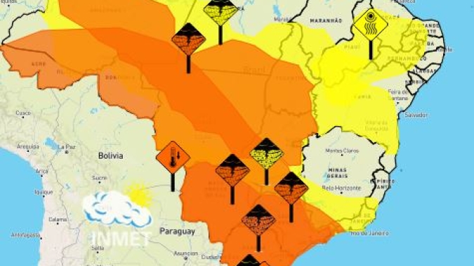 Novembro chega com pacote completo: Alerta de chuvas intensas em quase todo BR e risco de geada no Sul