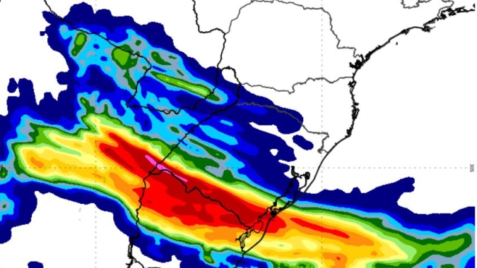 Previsão do tempo: Regiões Sul, Norte e Nordeste têm alerta para chuvas intensas nesta 4ª feira