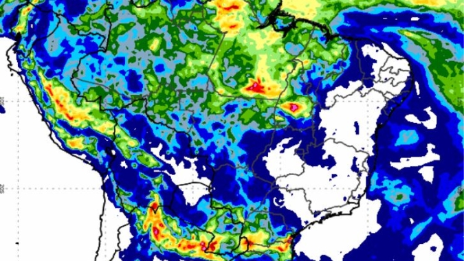 Previsão do tempo: Feriado com chuva intensas em áreas do Sul e do Norte do Brasil