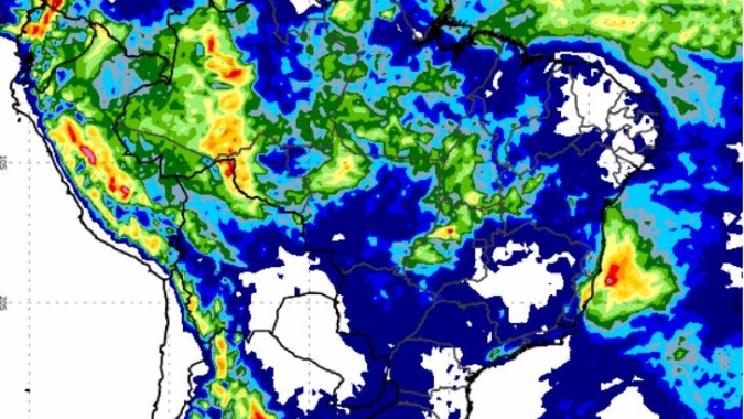 Previsão do tempo: Terça-feira com muita instabilidade e pancadas de chuva por todo Brasil