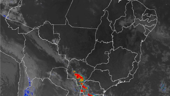 Última sexta-feira do outono tem alerta de risco de granizo no Centro-Sul do Brasil
