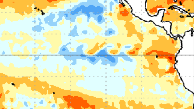 La Niña deve voltar brevemente entre a primavera e o início do verão deste ano, mostra nova atualização da NOAA