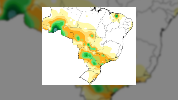 Chuvas começam a chegar aos poucos na região Central e previsões são otimistas para os próximos dias