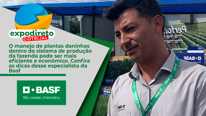 O manejo de plantas daninhas dentro do sistema de produção da fazenda pode ser mais eficiente  e econômico. Confira as dicas desse especialista da Basf