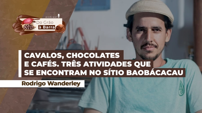 Doma racional de cavalos, produção de chocolates Tree-to-Bar e o universo dos cafés especiais se unem nos trabalhos do sítio Baobácacau