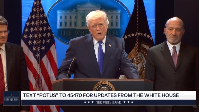 Trump diz que vai impor tarifa global de 10%