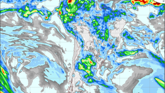Frente fria avança pelo Rio Grande do Sul nesta 3ª, aumentando chuva e risco de granizo