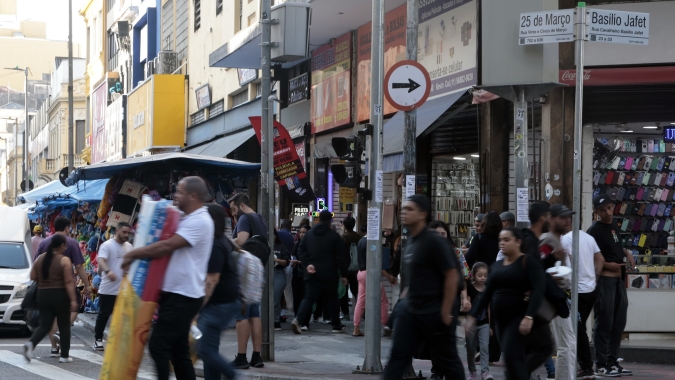 Crescimento do PIB do Brasil acelera a 1,1% no primeiro trimestre