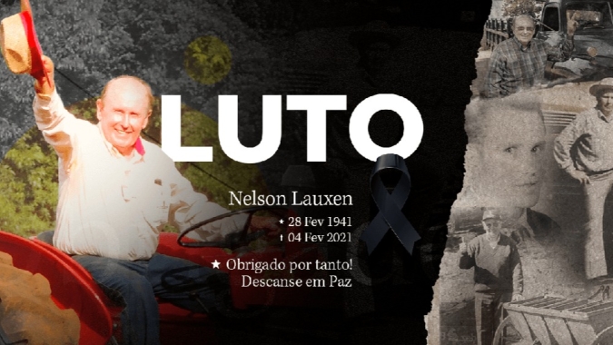 Morre Nelson Lauxen, fundador da Vence Tudo