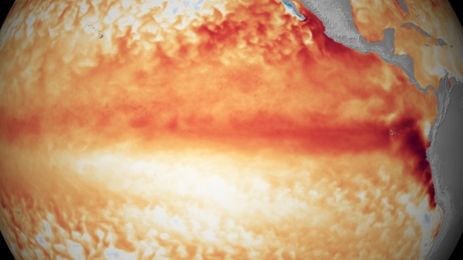 El Niño forte se desenvolverá rapidamente nos próximos meses, diz agência meteorológica da ONU
