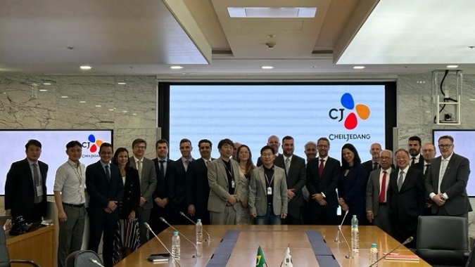 CNA visita embaixada do Brasil e mercado de carnes na Coreia do Sul