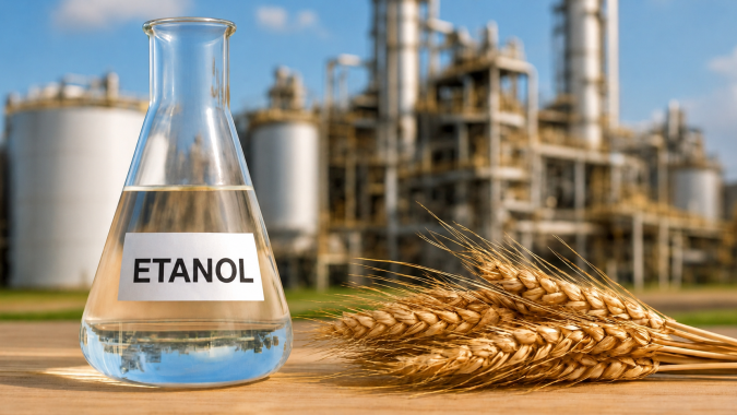 Primeira usina de etanol de trigo do Brasil abre novo mercado para cereais de inverno no Rio Grande do Sul