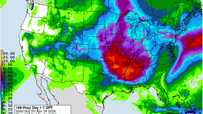 Clima nos EUA traz alertas ao produtor americano, mas ainda não impacta soja e milho em Chicago