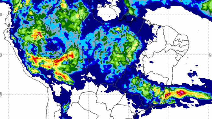 Previsão indica mais chuva para Sul de MG; temporais são previstos para o Centro-Oeste