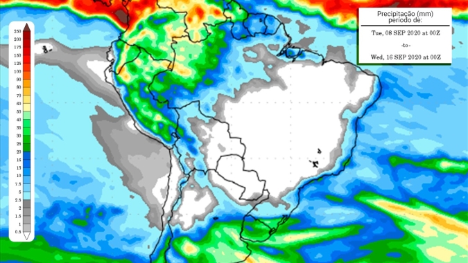 Primeira quinzena de setembro será seca, com temperaturas elevadas e baixa umidade do ar em grande parte do país, alerta Inmet