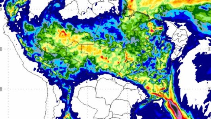 Previsão do tempo: Sexta-feira segue com tendência de muita chuva para o centro-norte do Brasil