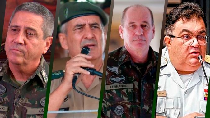 Braga Netto, Augusto Heleno e Ramos depõem no inquérito de Moro contra Bolsonaro