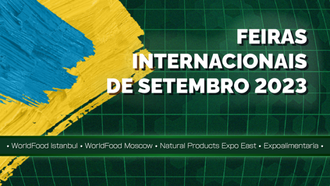 Empresas e entidades podem se inscrever para feiras internacionais de alimentos e bebidas