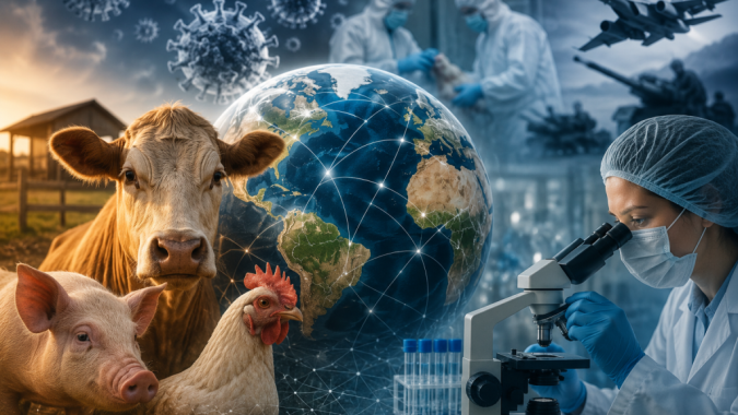 Gastos globais com defesa somam US$ 2,9 trilhões enquanto relatório aponta subfinanciamento da saúde animal