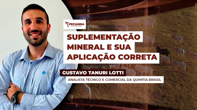 Suplementação mineral correta como pilar para produtividade, saúde e bem-estar animal.