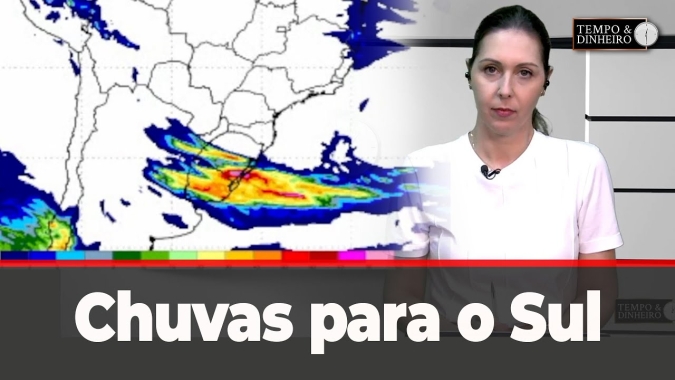 Previsão do tempo com alerta para baixa umidade do ar e crítico em MS, com chuvas para o Sul