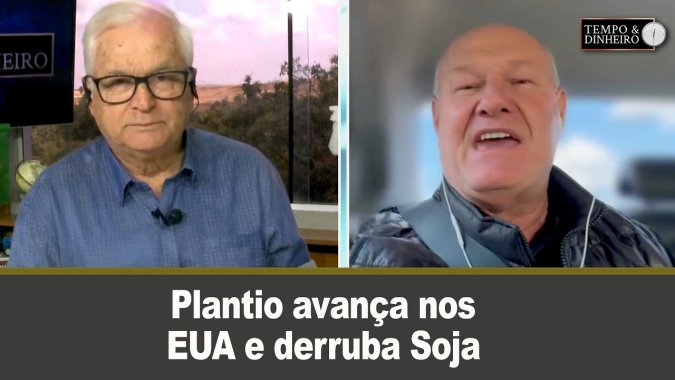 Plantio avança nos EUA e derruba Soja