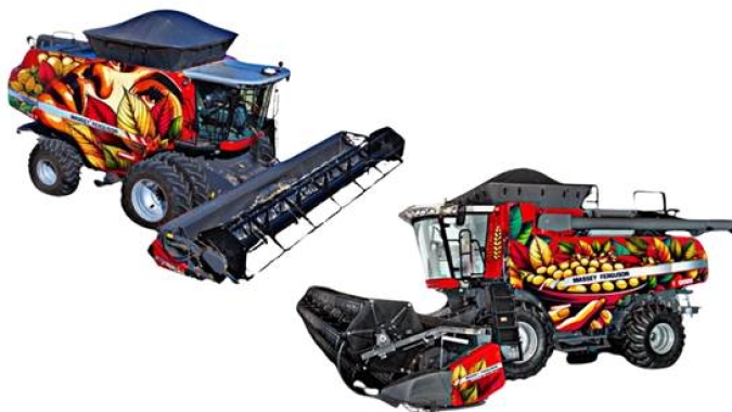 Massey Ferguson celebra os 100 anos da soja no Brasil com ação cultural na Fenasoja 2024