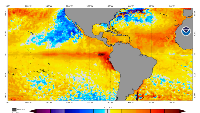 NOAA afirma que El Niño está de volta e prevê chance de 84% de intensidade moderada