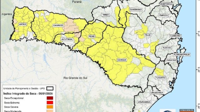 Previsão do tempo: Santa Catarina pode ter La Niña de fraca intensidade entre fevereiro e abril de 2025
